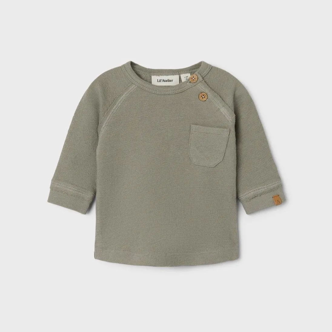 Dias Long Sleeve Top - Dried Sage