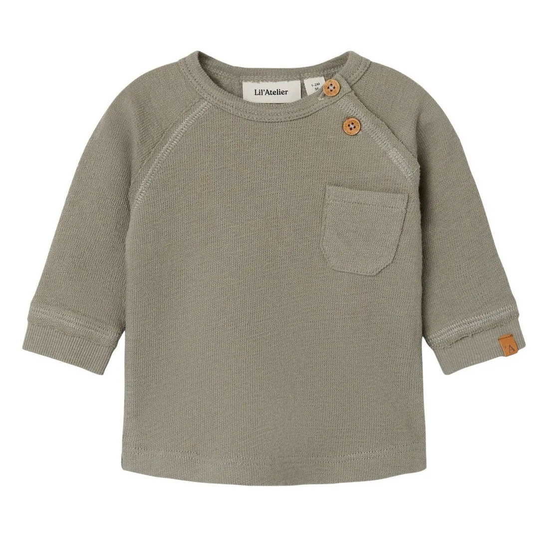 Dias Long Sleeve Top - Dried Sage