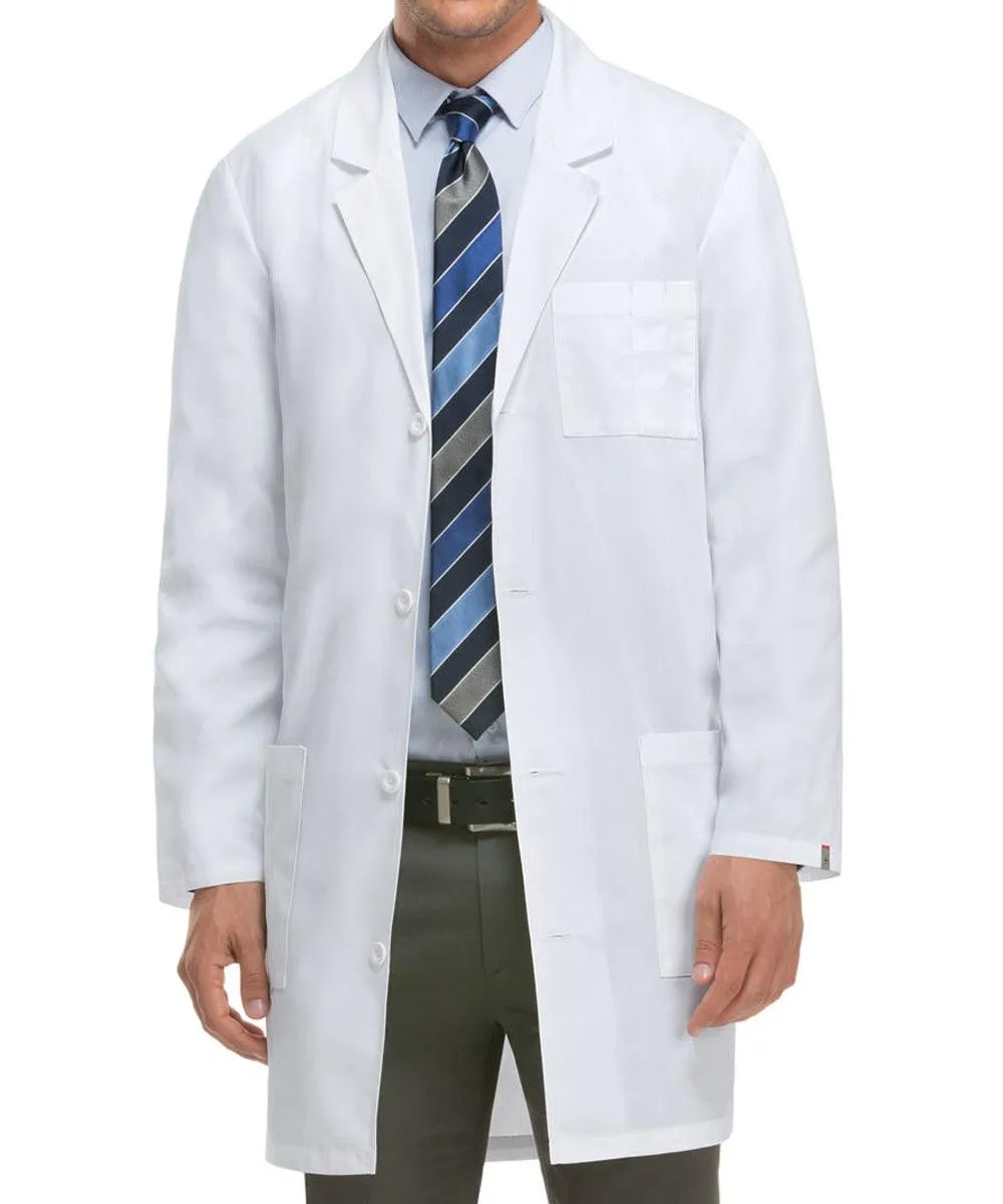 Dickies EDS 37 Inch Unisex Long Three Pocket Medical Lab Coat