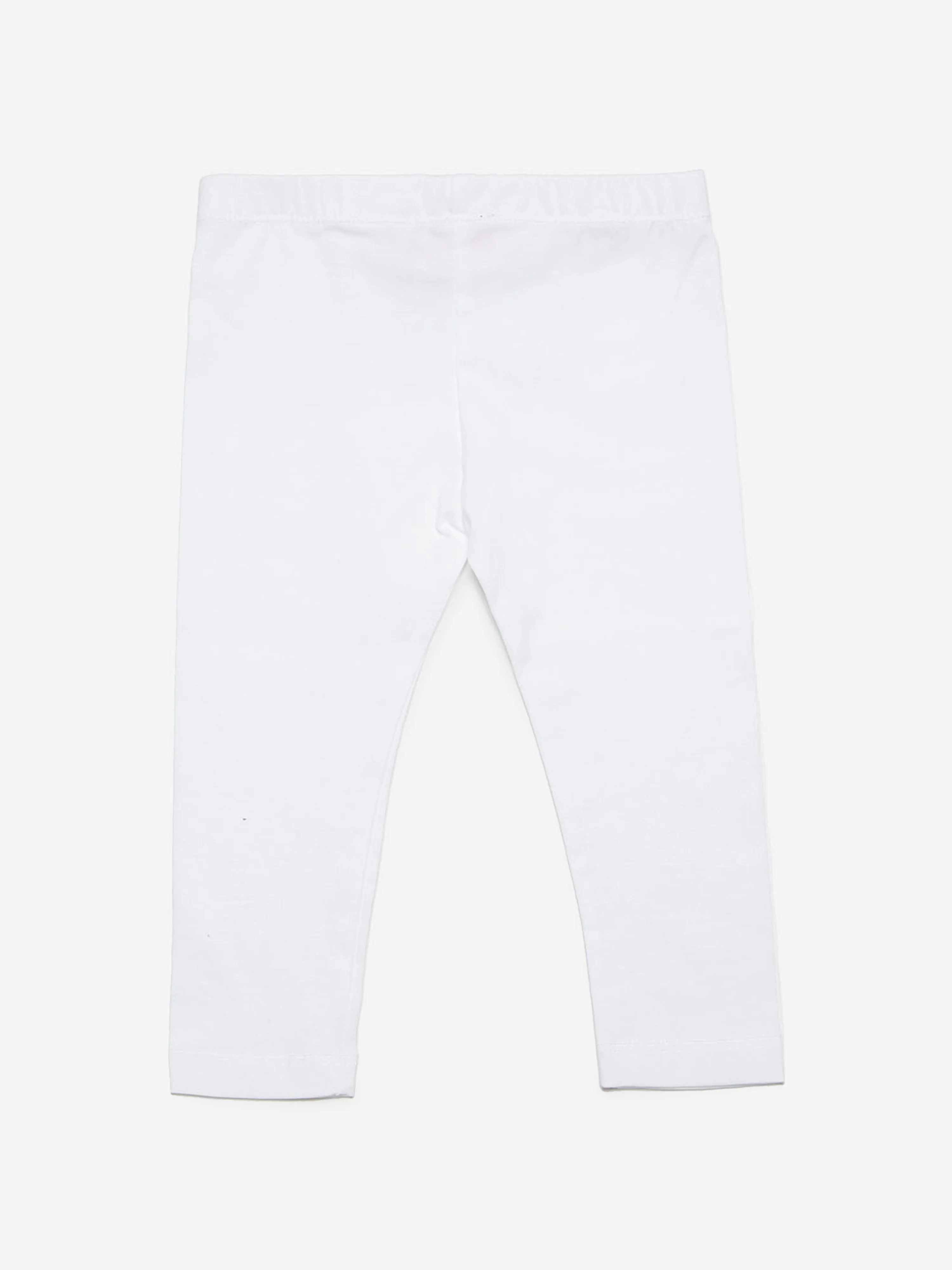 Diesel Baby Girls Logo Leggings in White