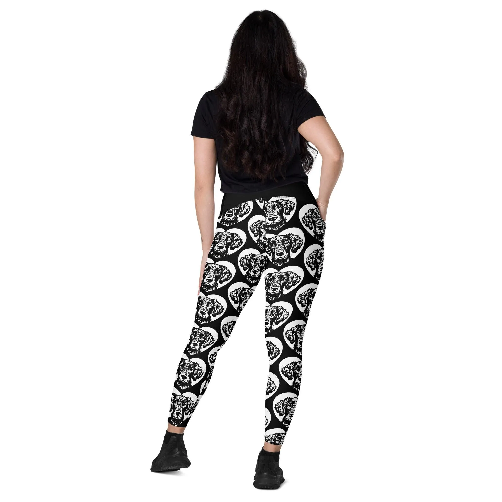 DOG BREED LEGGINGS with pockets - PUDELPOINTER - HERTTAHOUND