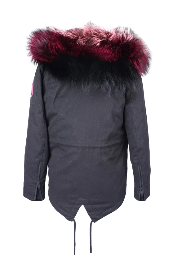 Down Filled Puffer Jacket W/ Fur Hood