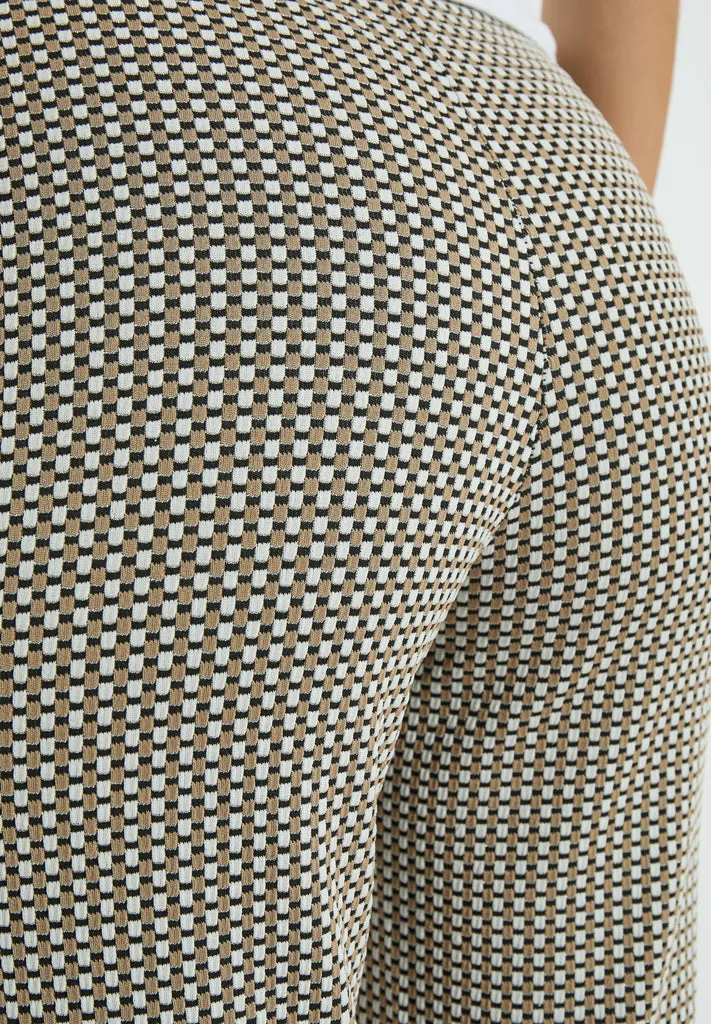 DSEninna Leggings - GLAZED GINGER CHECKED