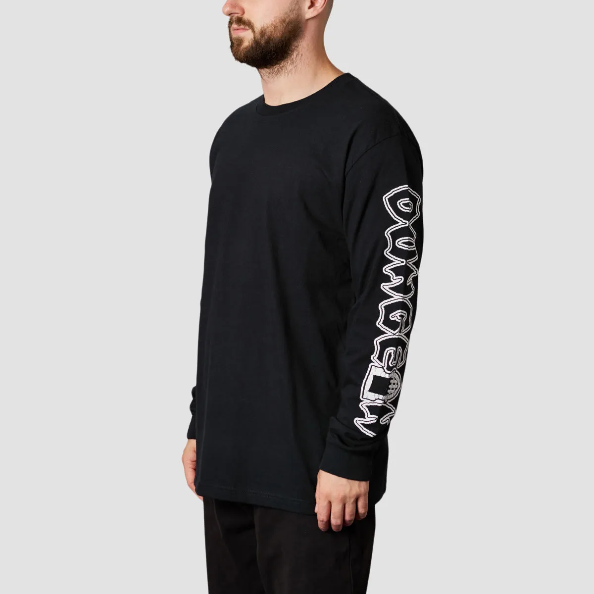 Dungeon Portculiss Longsleeve T-Shirt Black