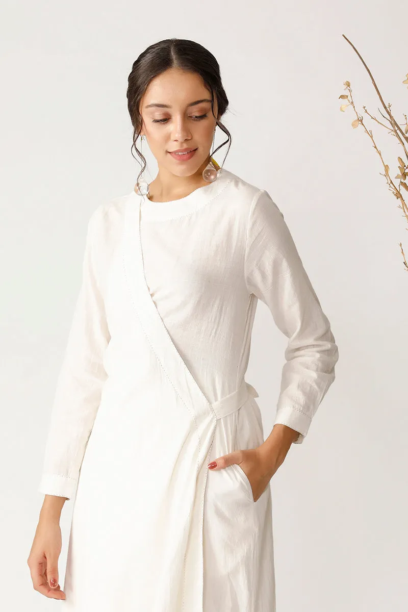 EMANUEL WRAP STYLE TUNIC