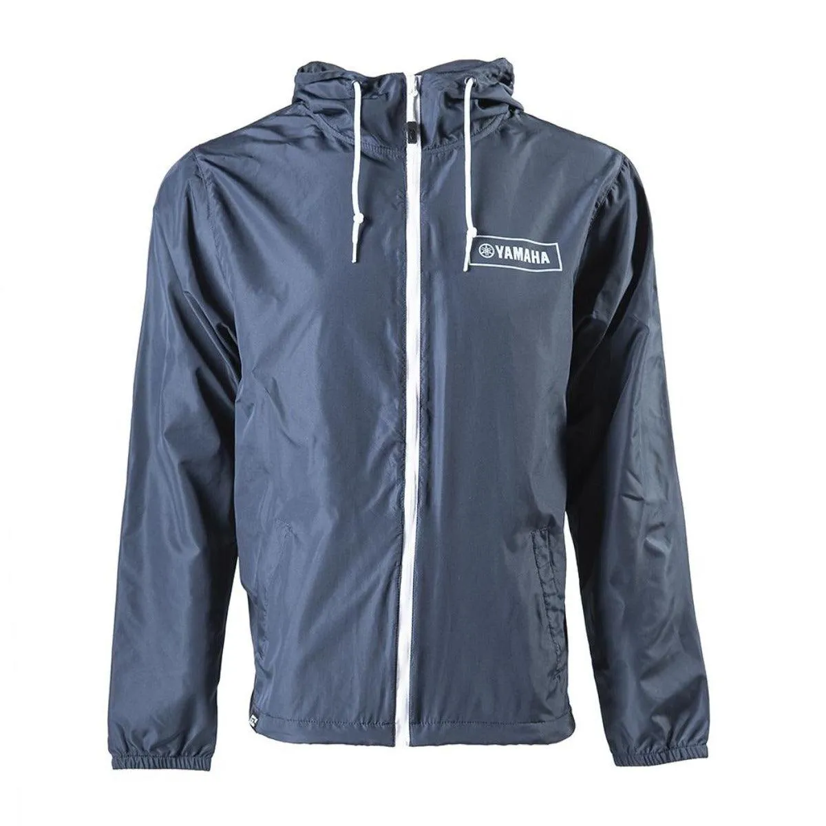 Factory Effex Men's Yamaha Windbreaker Jacket, Navy Blue