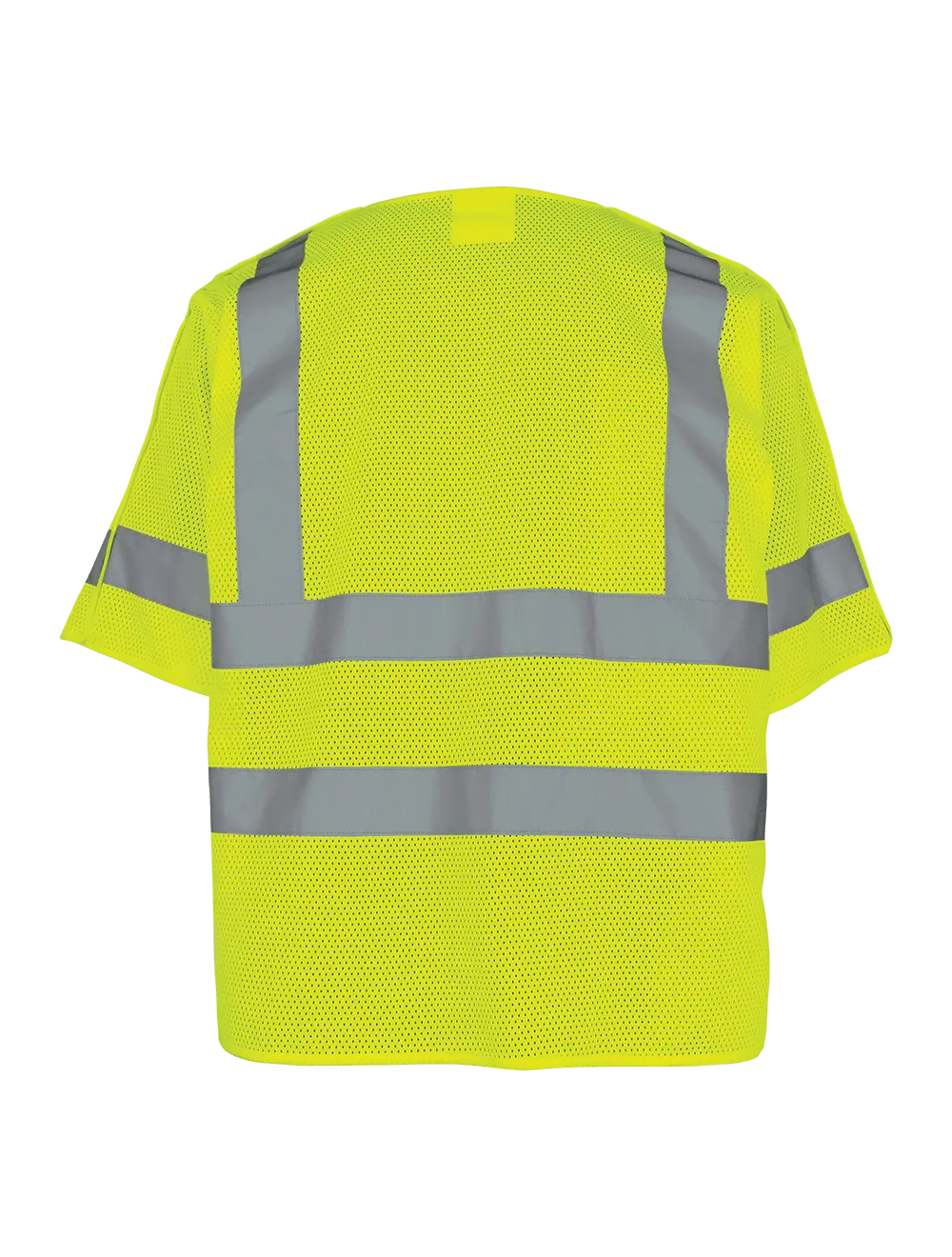 FrogWear® HV Lightweight Mesh Polyester Breakaway Safety Vest - GLO-011BA