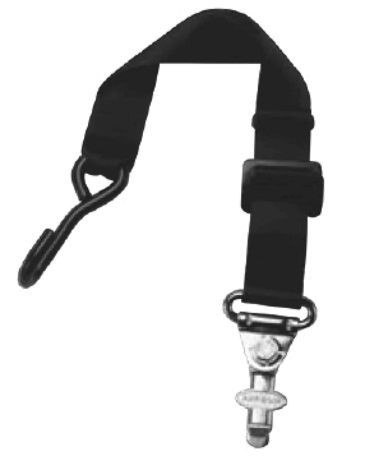 Front Static Belt With J-Hook & L-Track Fitting | H350535HV