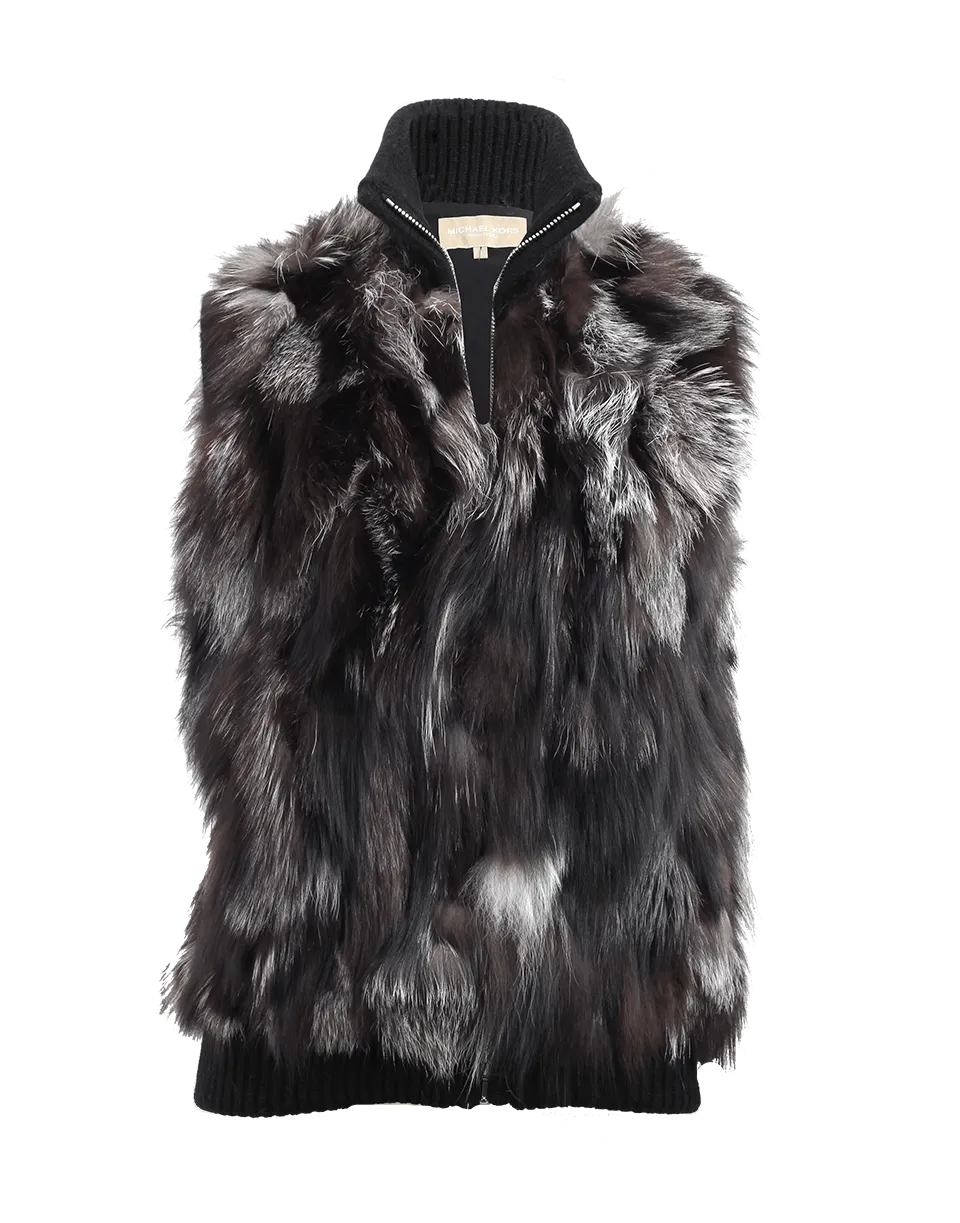 Fur Sweater Vest