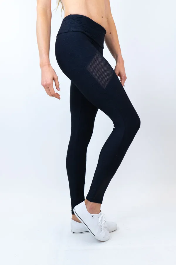 Geo Legging - Black