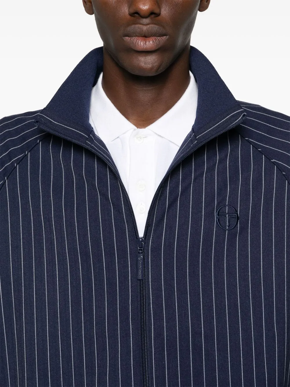 Gessato Suiting track jacket