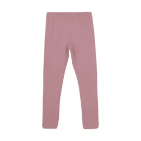 Girls Cozy LEGGINGS: DUSTY ROSE