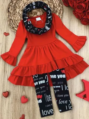 Girls "I Love You" Set