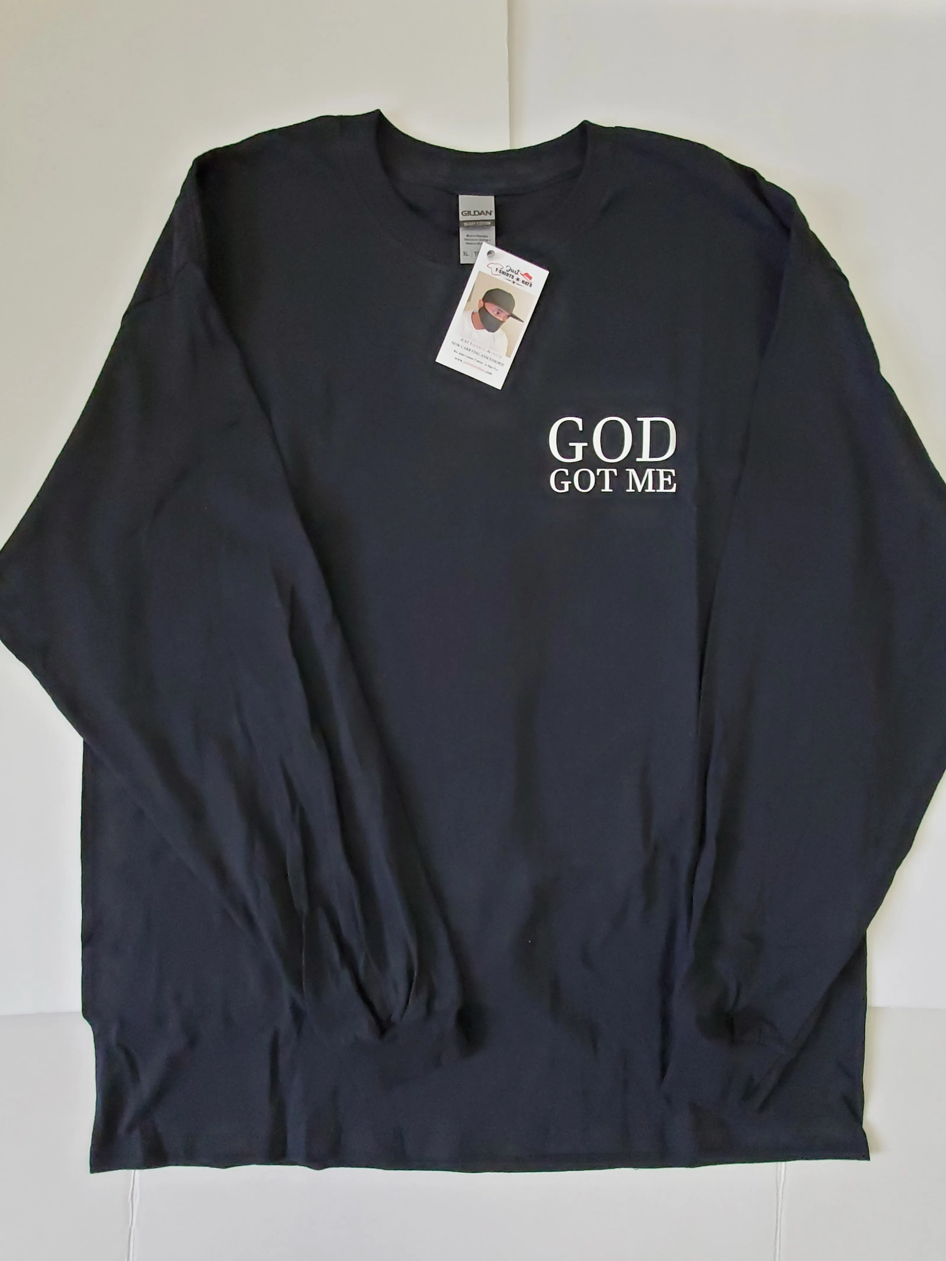 GOD GOT / GOOD VIBES   LONG SLEEVE T-SHIRT