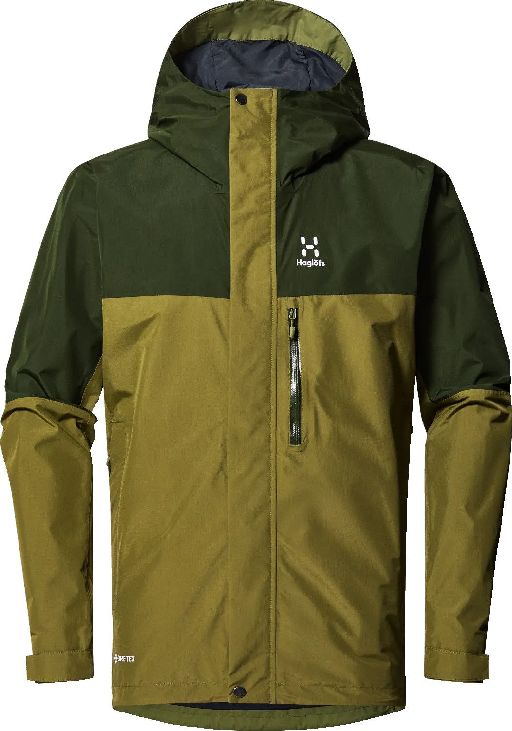 Haglöfs Men&#x27;s Lark GORE-TEX Jacket Olive Green/Seaweed Green | Buy Haglöfs Men&#x27;s Lark GORE-TEX Jacket Olive Green/Seaweed Green here | Outnorth