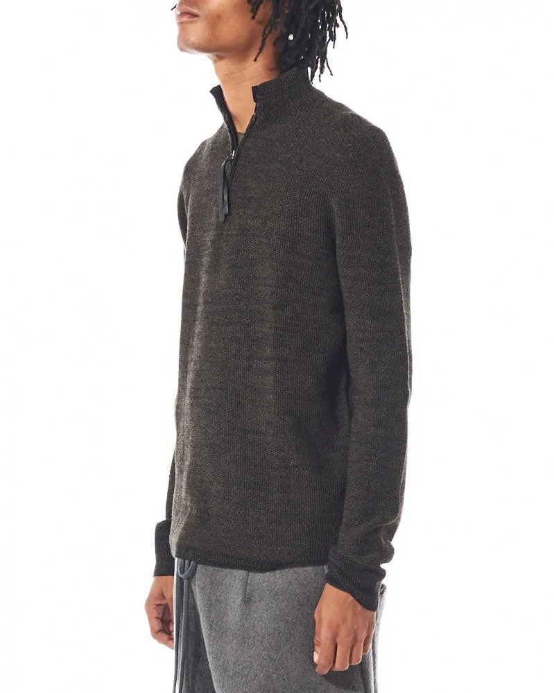 Half-Zip Sweater (110652/130 BLACK/TROLL)