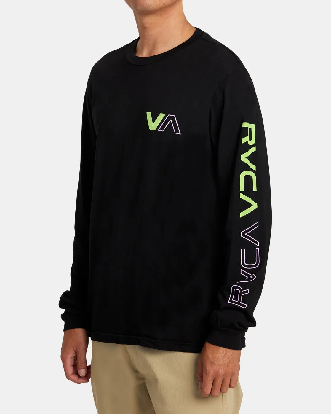 Halfway Long Sleeve Tee - Black