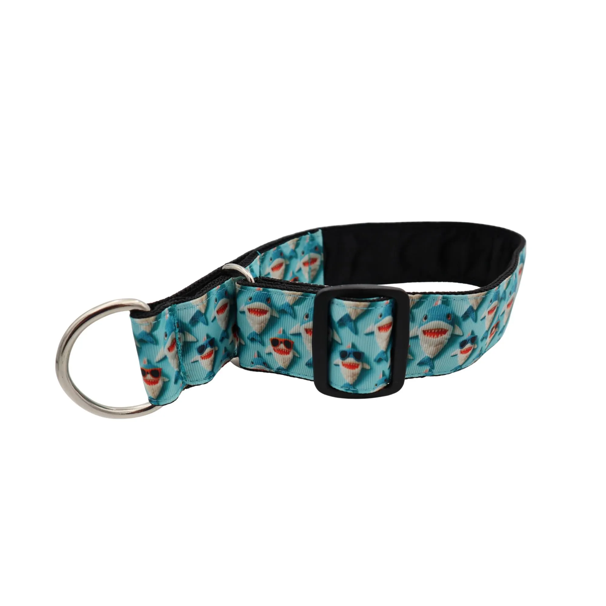 Handmade Dog Collar | Baby Shark | Width: 15-20-25-30-40-50 mm