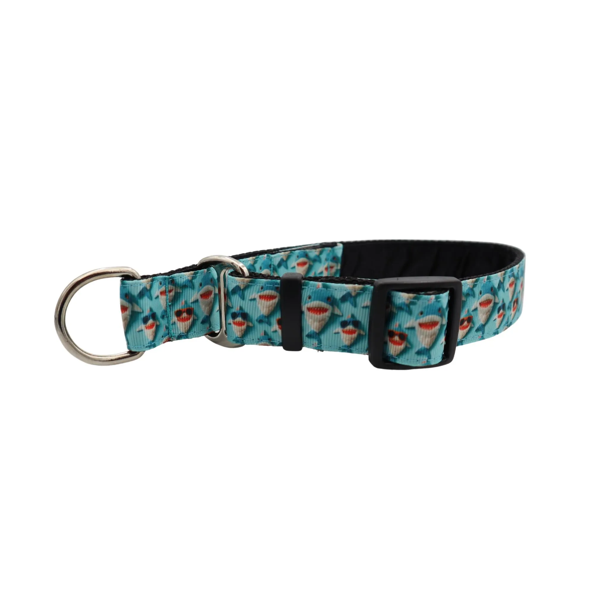 Handmade Dog Collar | Baby Shark | Width: 15-20-25-30-40-50 mm