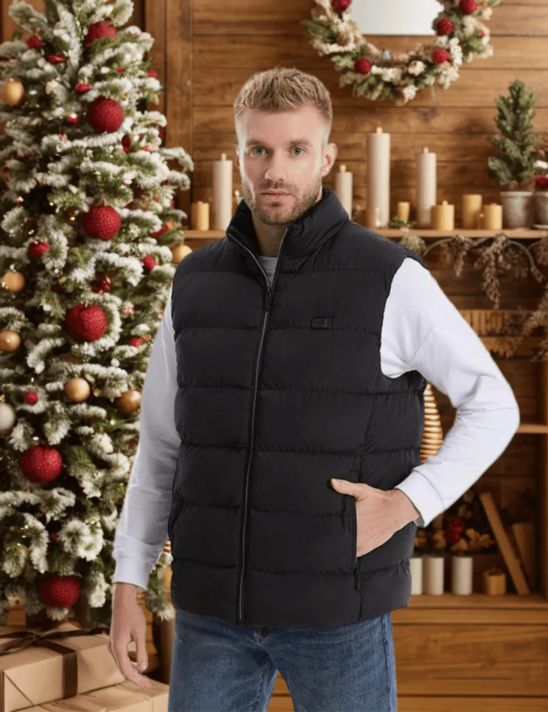 Heated Vest - 9 Heating Zones for Cold Weather Protection