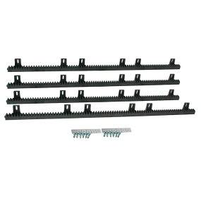 Heavy Duty Nylon Sliding Gate Hardware Kit, 4m Gear Rack