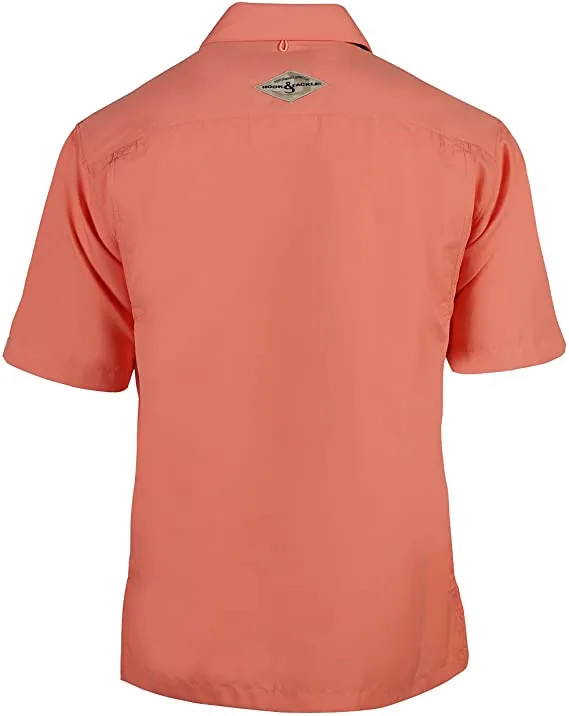 Hook & Tackle Hook & Tackle Men's Seacliff 2.0 | Short Sleeve | Vented | UV Sun Protection | Performance Fishing Shirt