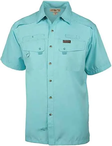 Hook & Tackle Hook & Tackle Men's Seacliff 2.0 | Short Sleeve | Vented | UV Sun Protection | Performance Fishing Shirt