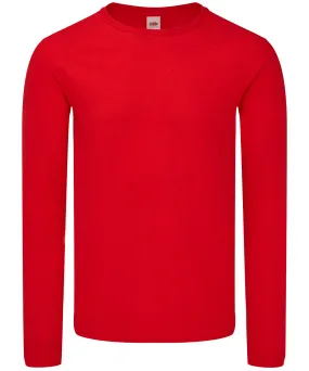 Iconic 150 classic long sleeve T | Red