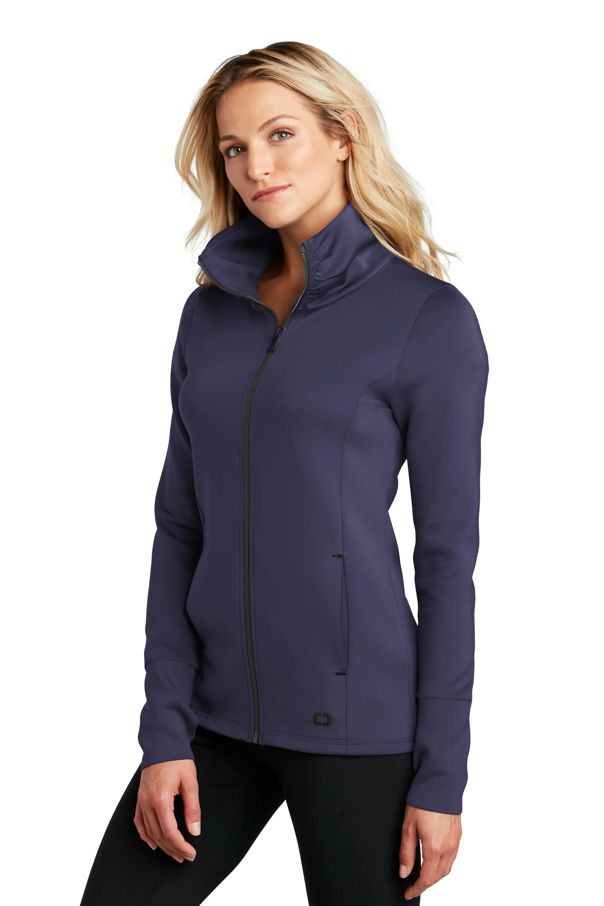 Ladies Modern Performance Full-Zip (LOE703)