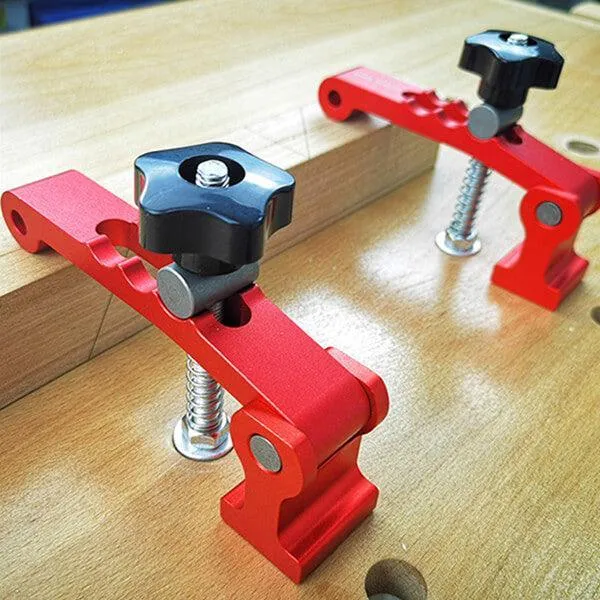 Levoite™ 2 in 1 Adjustable Desktop Hold Down Clamps for T Track and MFT Table