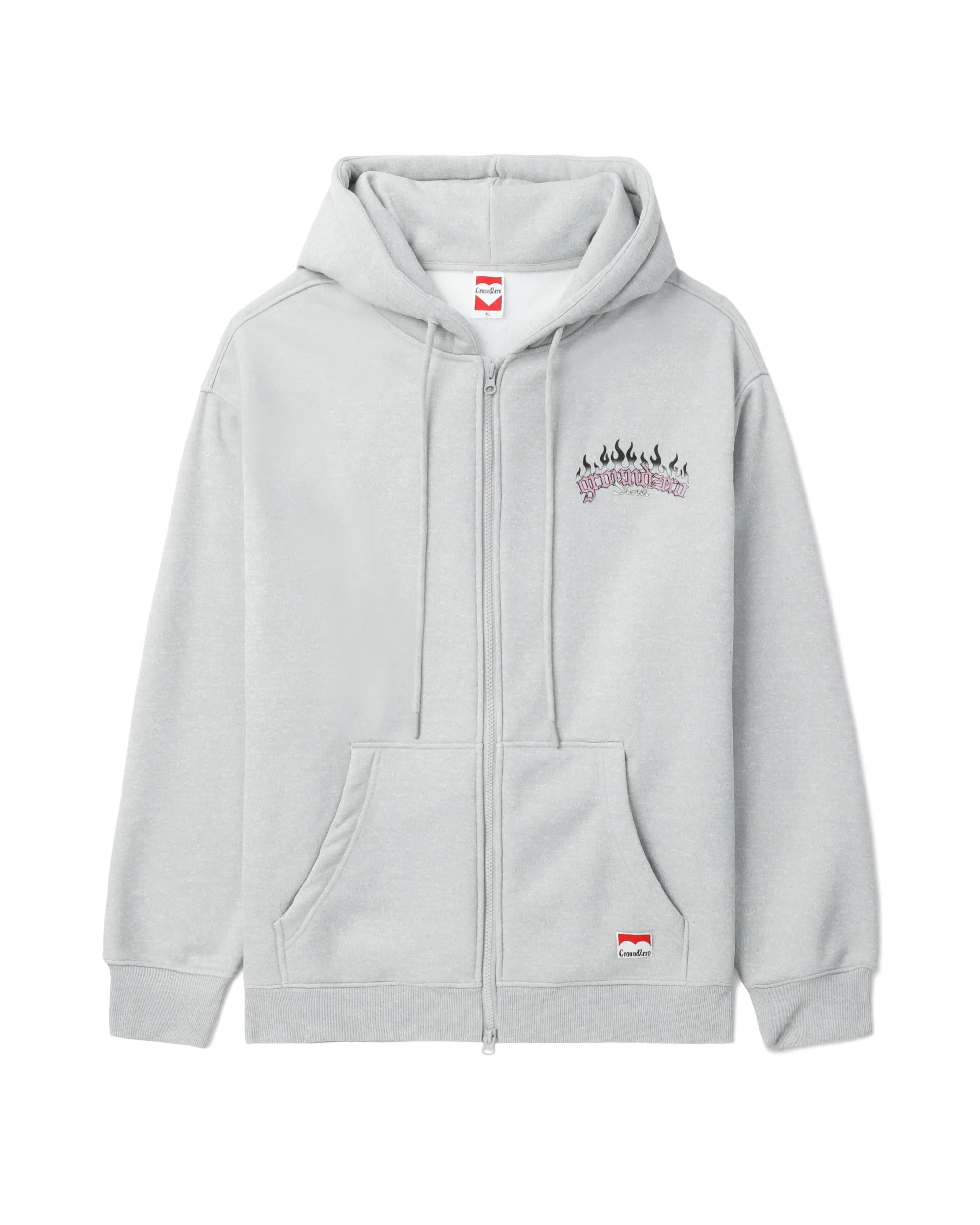 Logo-printed Zip-up Jacket