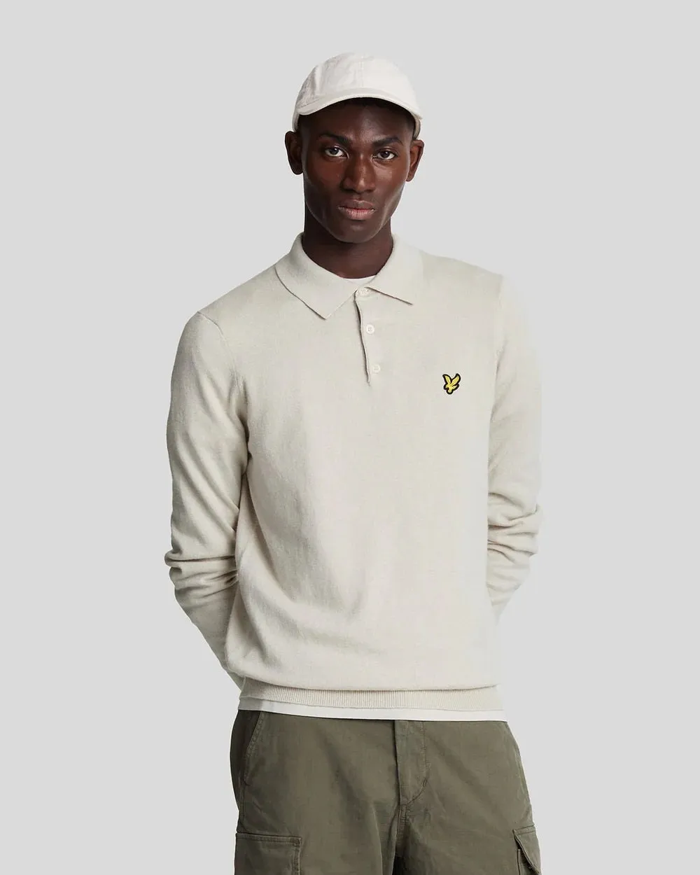 Lyle & Scott Knitted L/S Polo