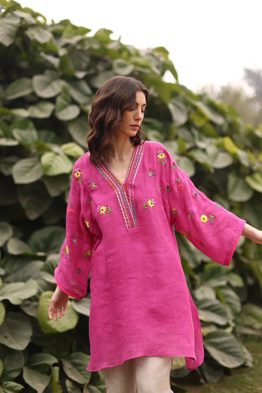 MACARON TUNIC (FUCHSHIA PINK)