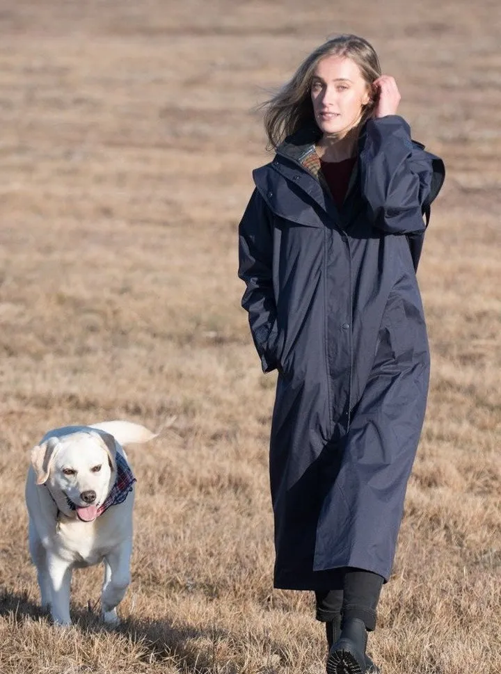 Malvern Ladies Waterproof Coat - Navy