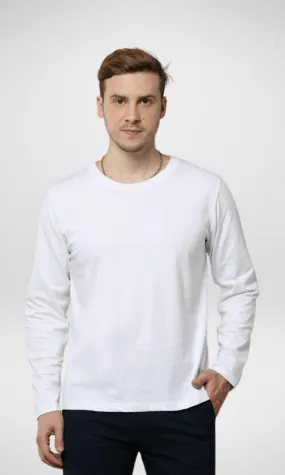 Mavi Basic Long Sleeve T-shirt (White)