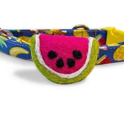 Melon Slice Felt Collar Accessory