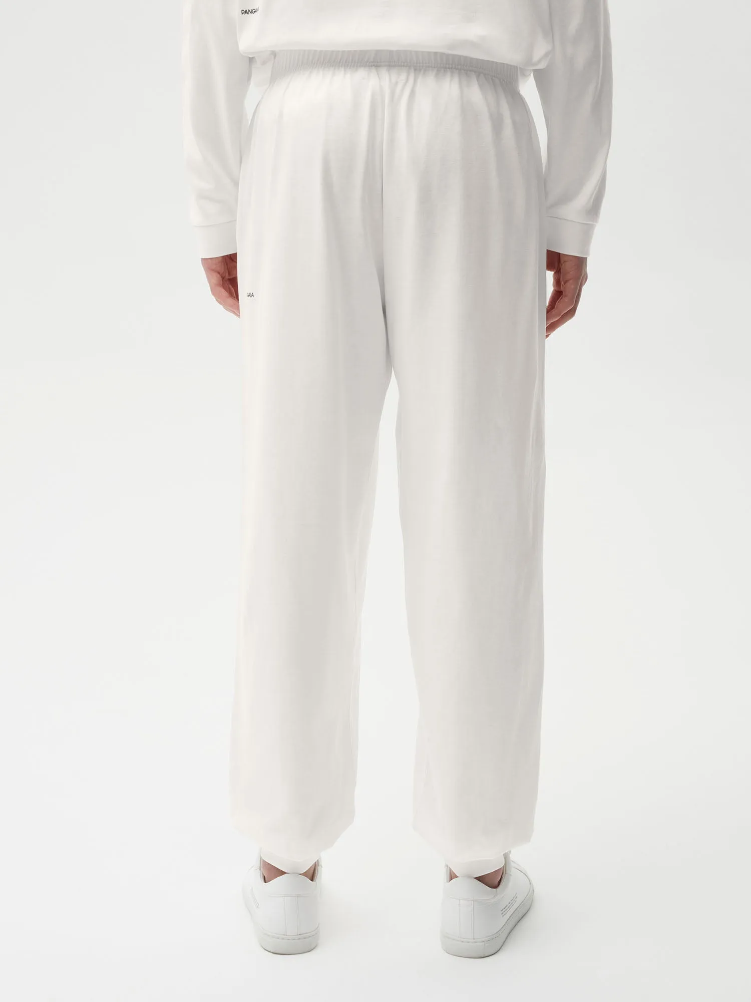 Men Organic Cotton Loungewear Pants with C-FIBER™—off-white