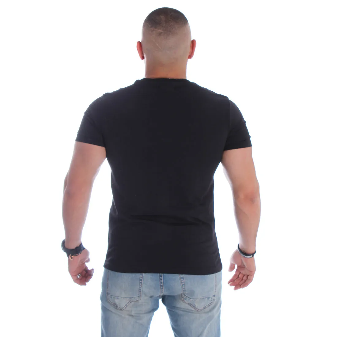 Men T-shirt- black / made in Turkey -3316