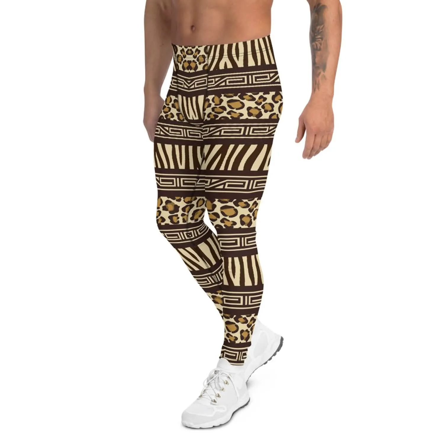 Men's Adventure-Ready Performance Leggings for Active Lifestyles