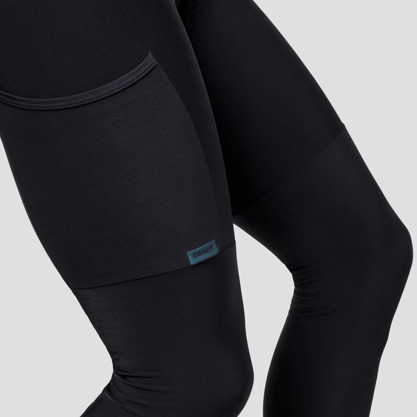 Men's Thermal Cargo Bib Tight - Obsidian