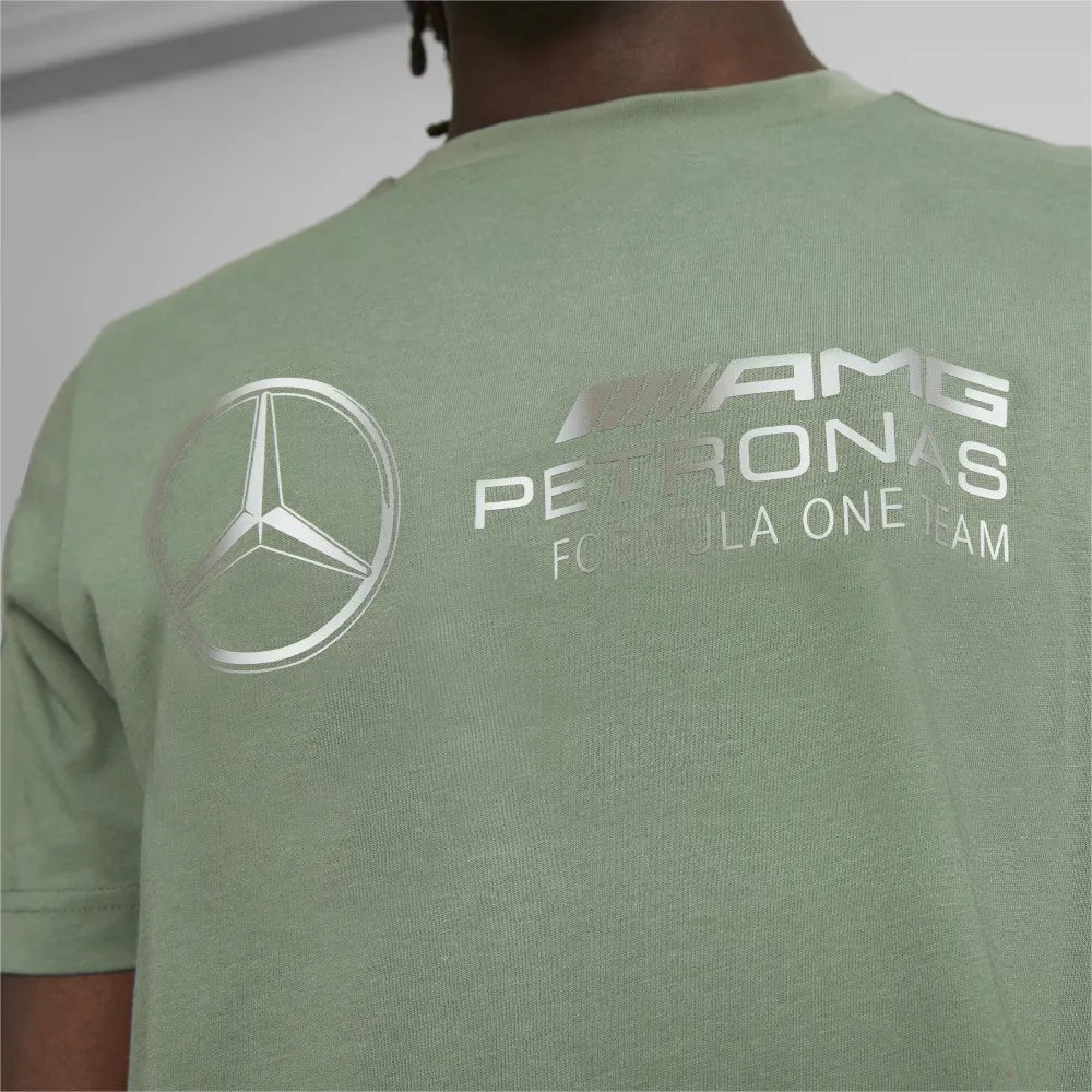 Mercedes t-shirt, logo, eucalyptus