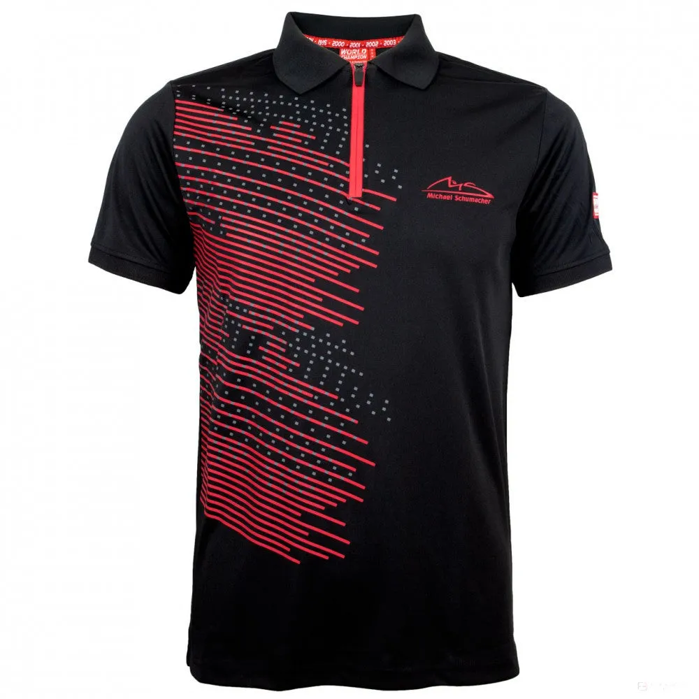 Michael Schumacher Polo, Speedline, Black, 2018