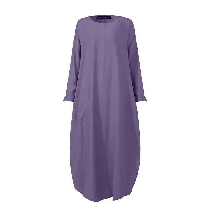 Modest Turkish Style Long Tunic Top - MT100