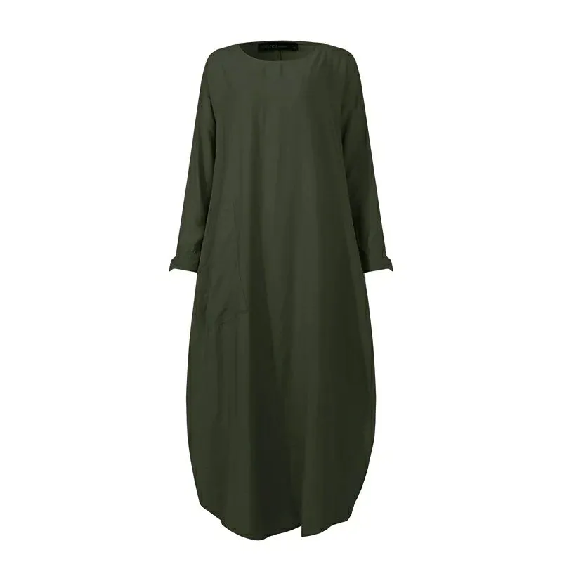 Modest Turkish Style Long Tunic Top - MT100