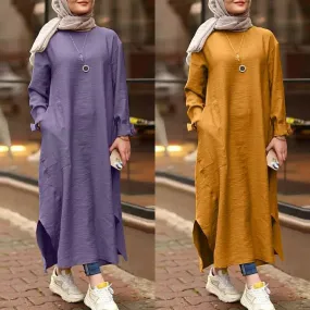 Modest Turkish Style Long Tunic Top - MT100