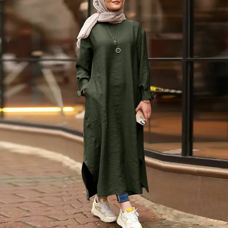 Modest Turkish Style Long Tunic Top - MT100