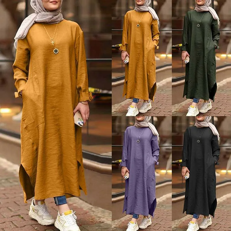 Modest Turkish Style Long Tunic Top - MT100