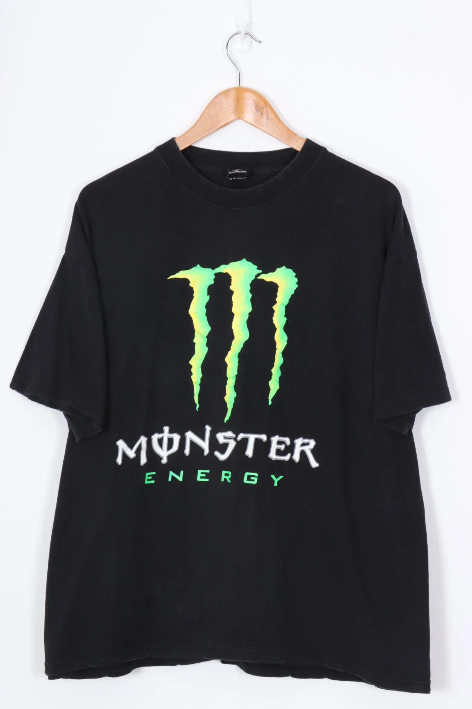 MONSTER Black & Green Energy Drink Promo Tee (XL)