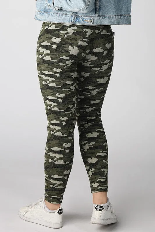 Nikibiki Leggings Camouflage Print