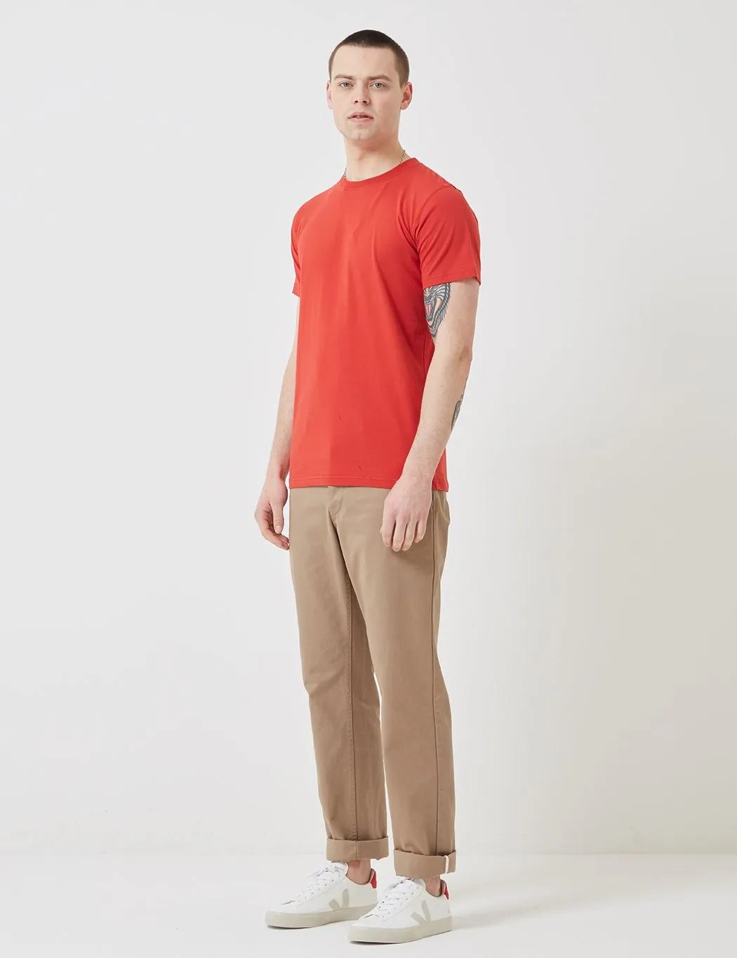 Norse Projects Niels Standard T-Shirt - Askja Red